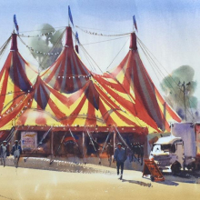 The Bigtop 100x80cms